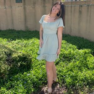 SAGE GREEN ALTAR’D STATE DRESS